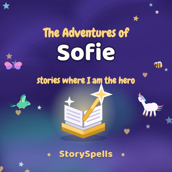 Example hardcovers: four covers for The Adventures of Sofie