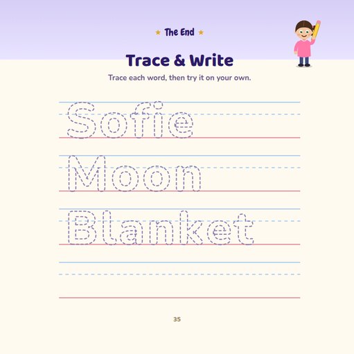 Trace & write activity page